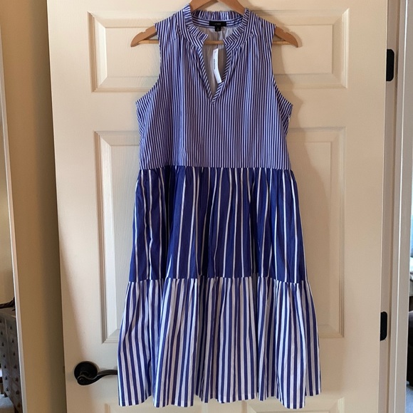 J. Crew Dresses & Skirts - J.crew cotton sleeveless sundress New with tags small